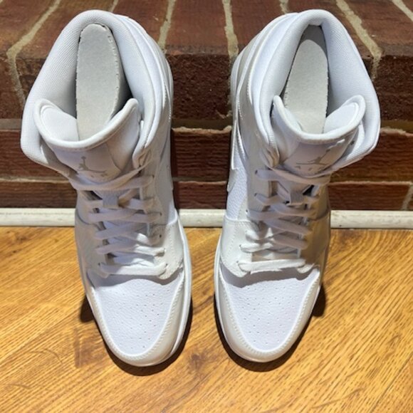 2011 Air Jordan 1 Phat White Wolf Grey main image 12